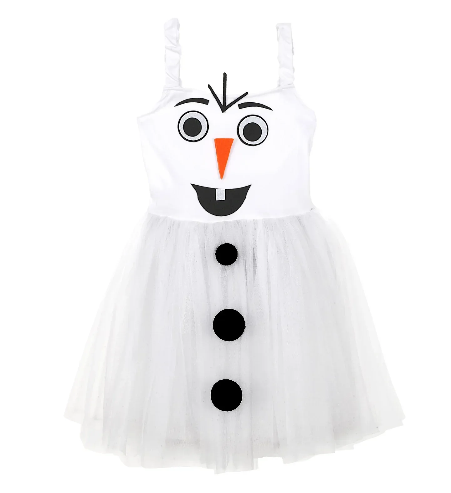 Disfraz de Muñeco de Nieve con Tutú para Niña - Image 2