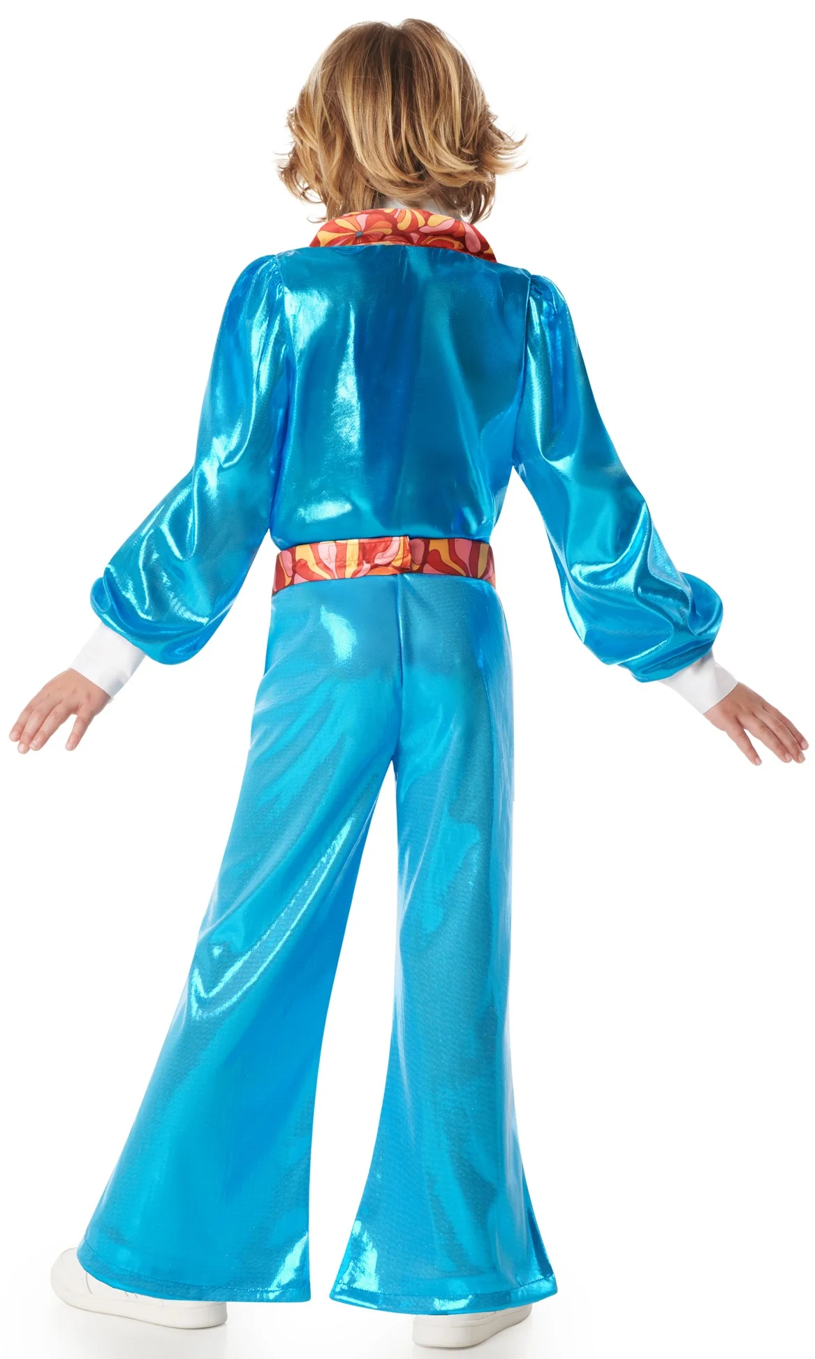 Disfraz Disco Años 70 Azul para Niño - Image 2