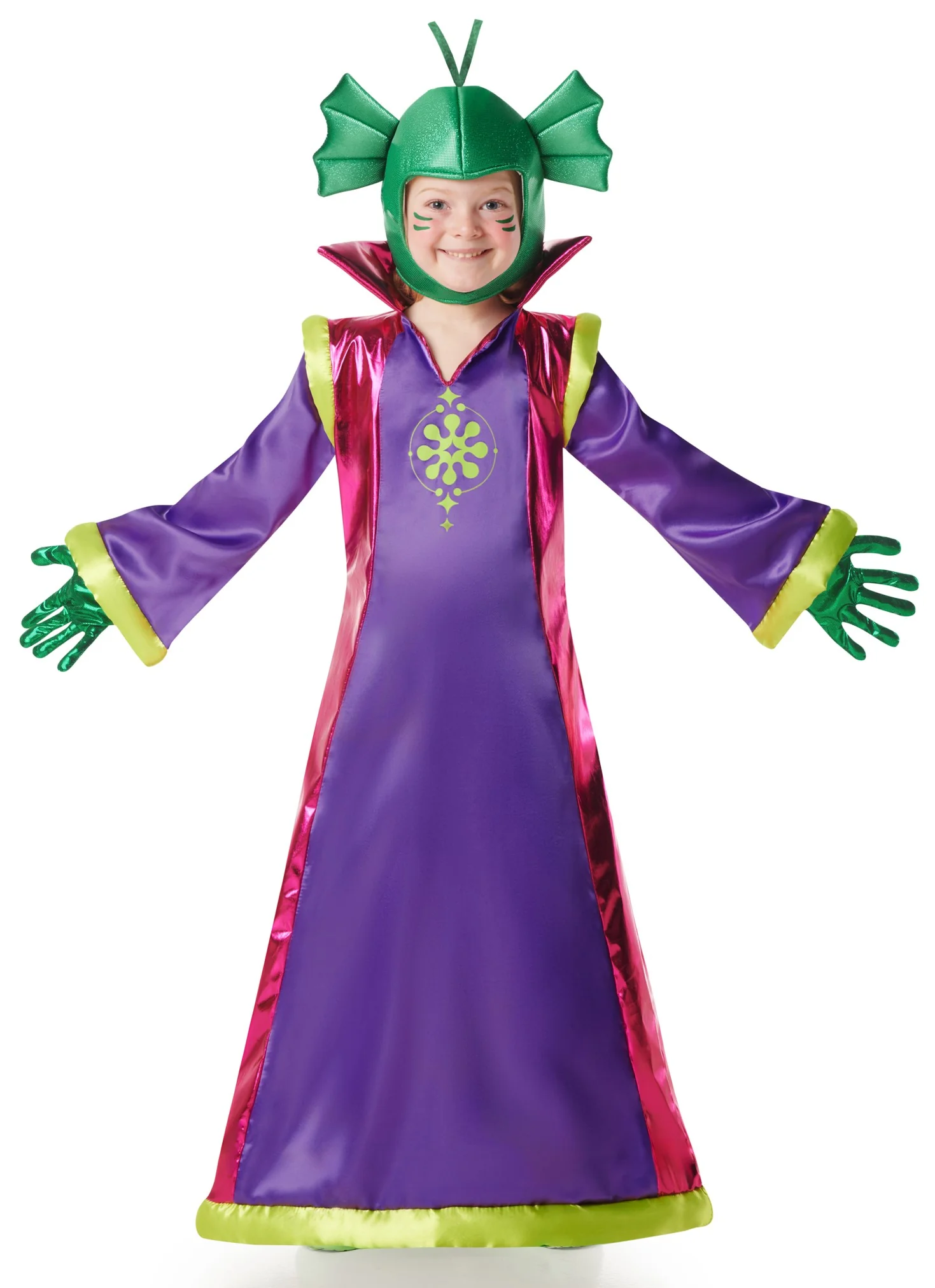Disfraz de Extraterrestre Morado para Niña