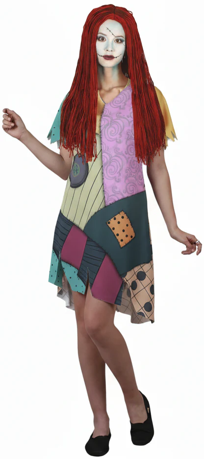 Disfraz de Muñeca de Trapo Sally para Adulta - Image 2