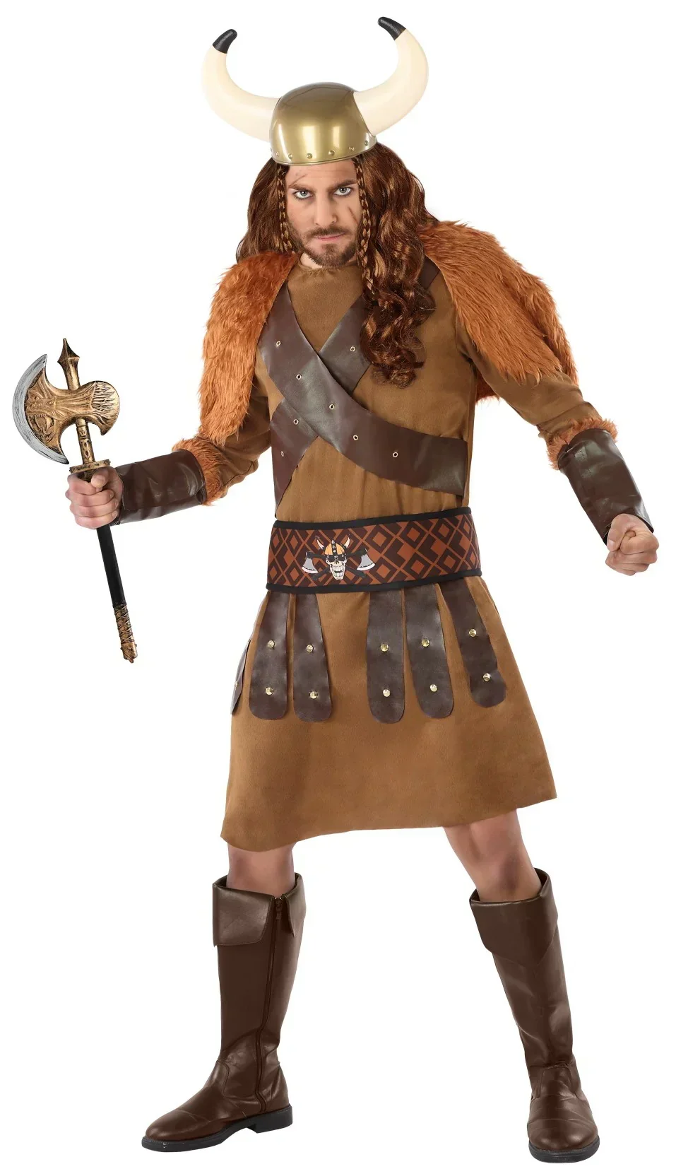 Disfraz de Vikingo Bárbaro para Hombre