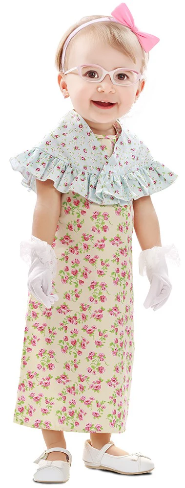 Disfraz de Abuela Anciana Infantil - Image 2