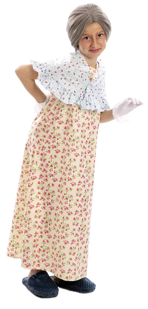 Disfraz de Abuela Anciana Infantil - Image 3