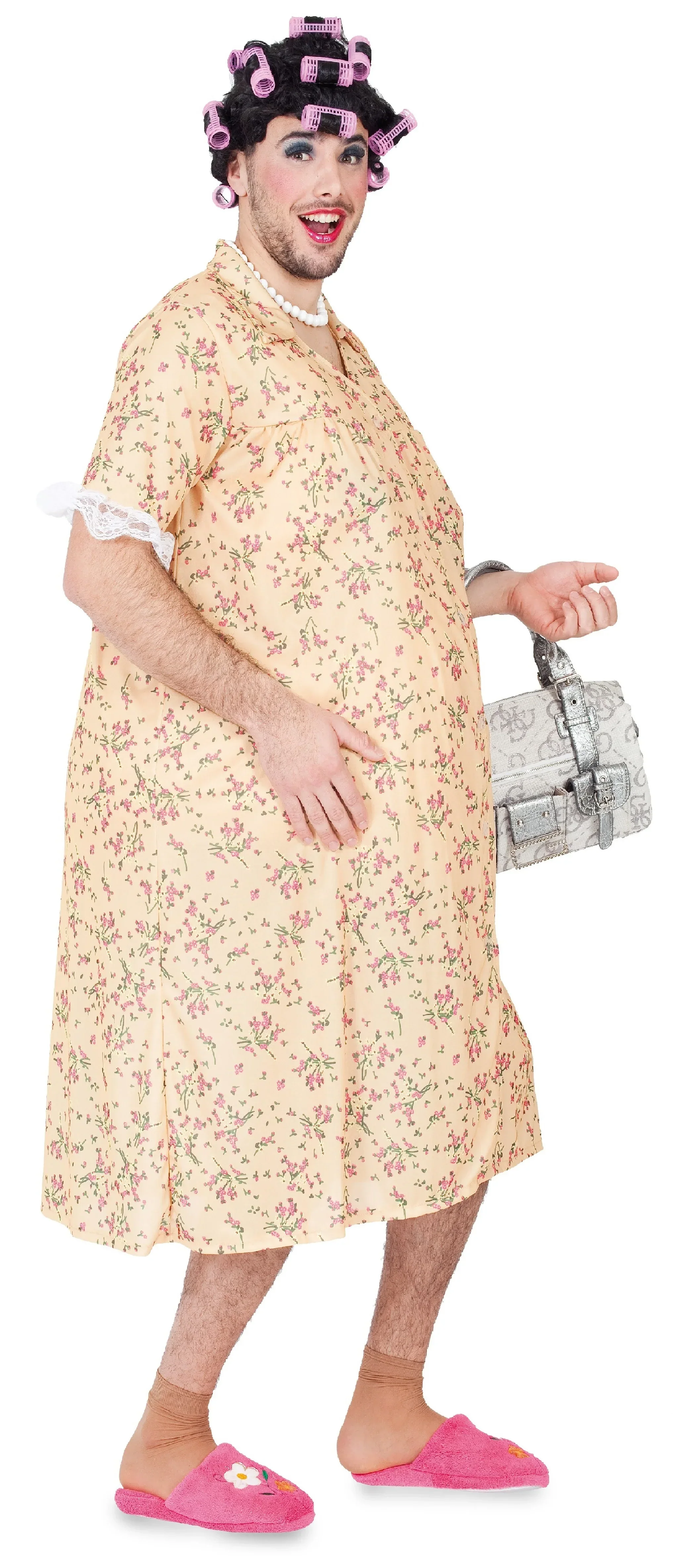 Disfraz de Abuela Exhibicionista para Hombre - Image 5