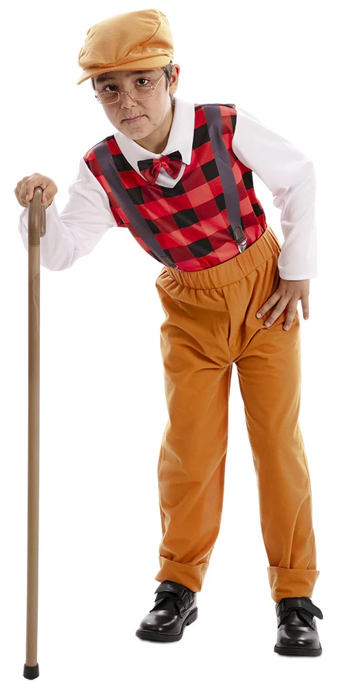 Disfraz de Abuelo Anciano Infantil