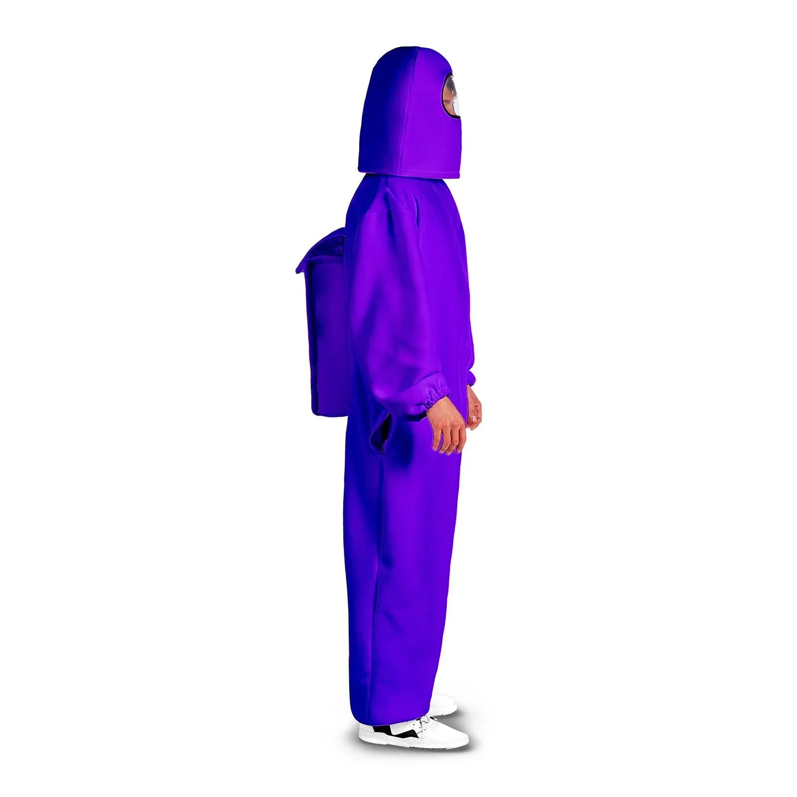 Disfraz de Among Us Morado para Adulto - Image 3