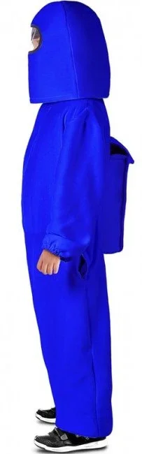 Disfraz de Among Us Azul para Niño - Image 3