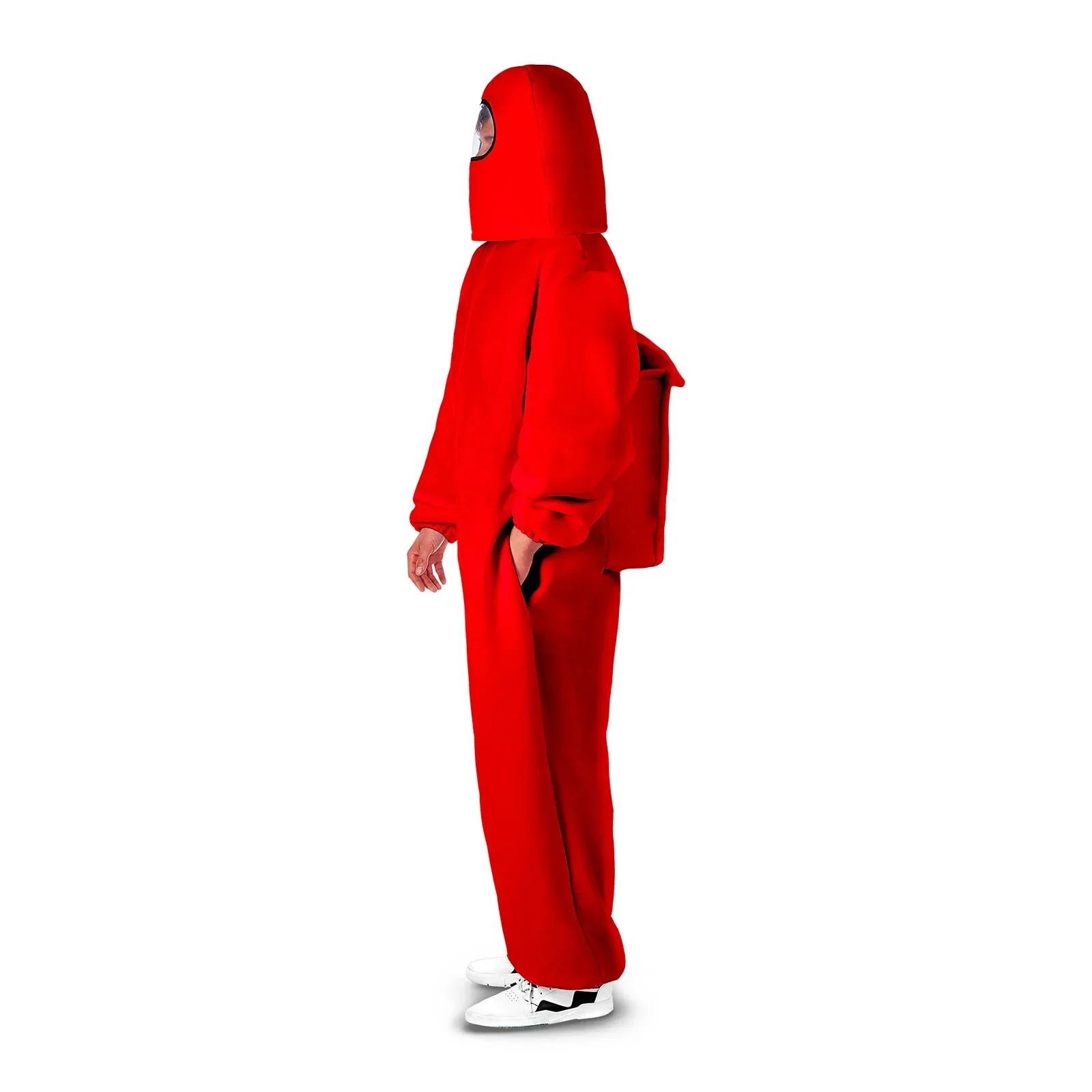 Disfraz de Among Us Rojo para Adulto - Image 3