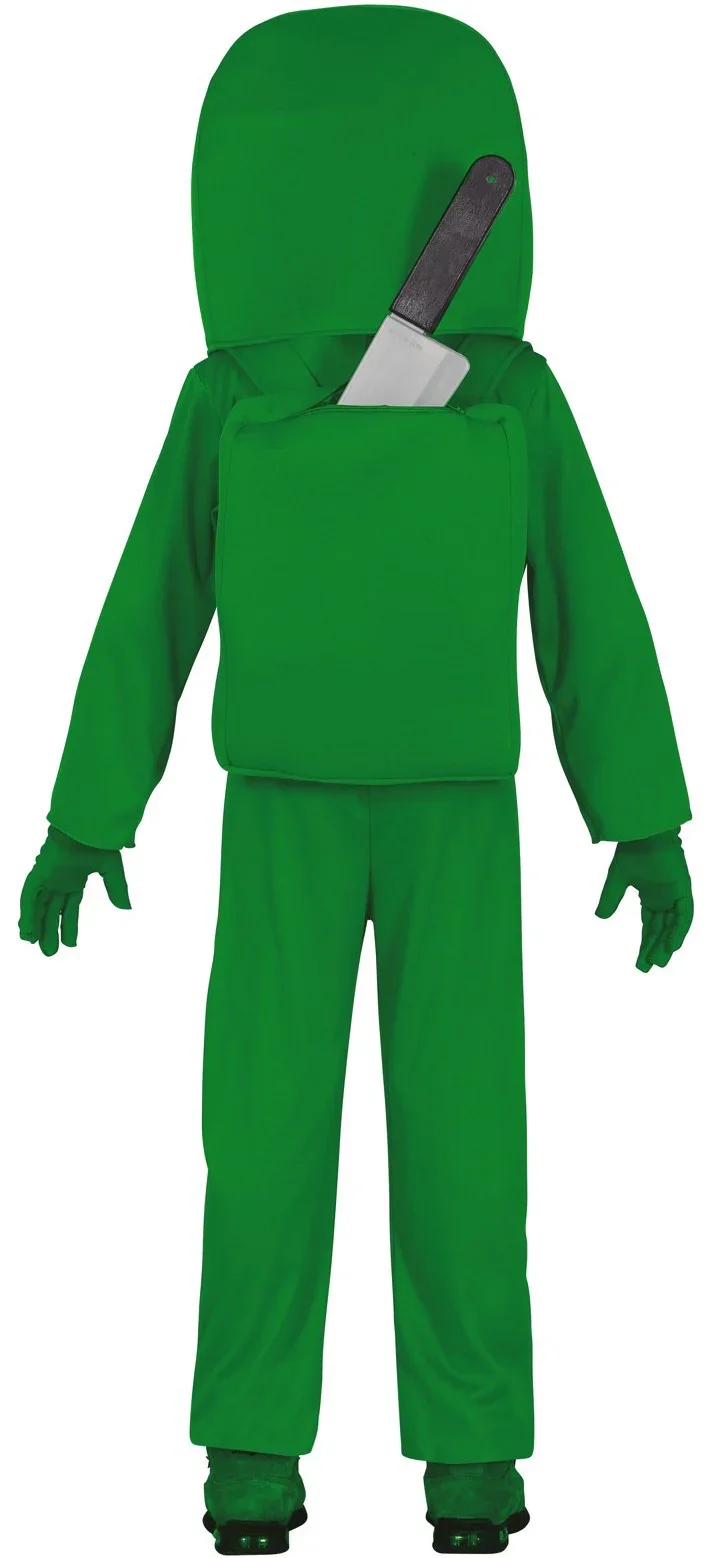 Disfraz de Among Us Impostor Verde Infantil - Image 2