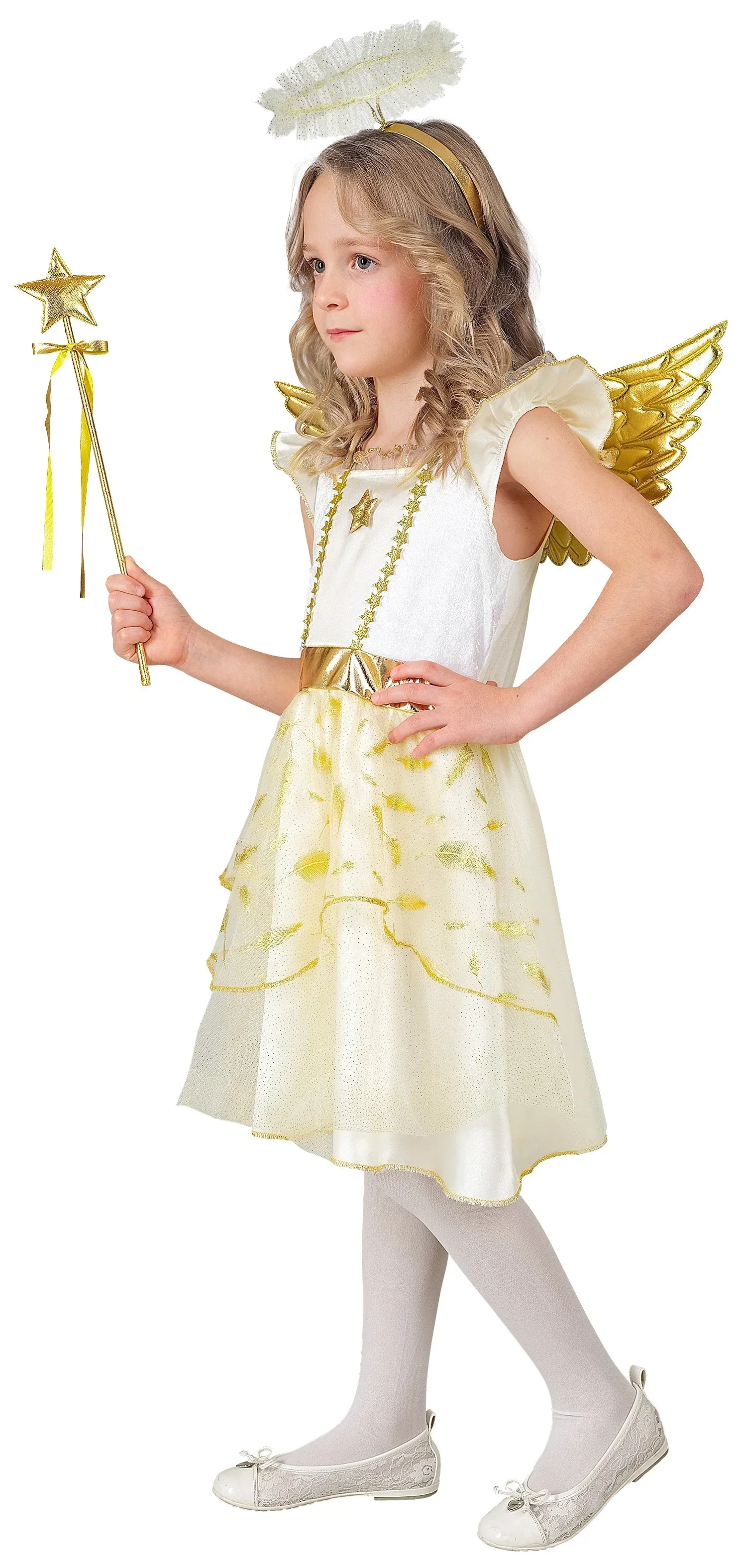 Disfraz de Ángel Celestial para Niña - Image 3