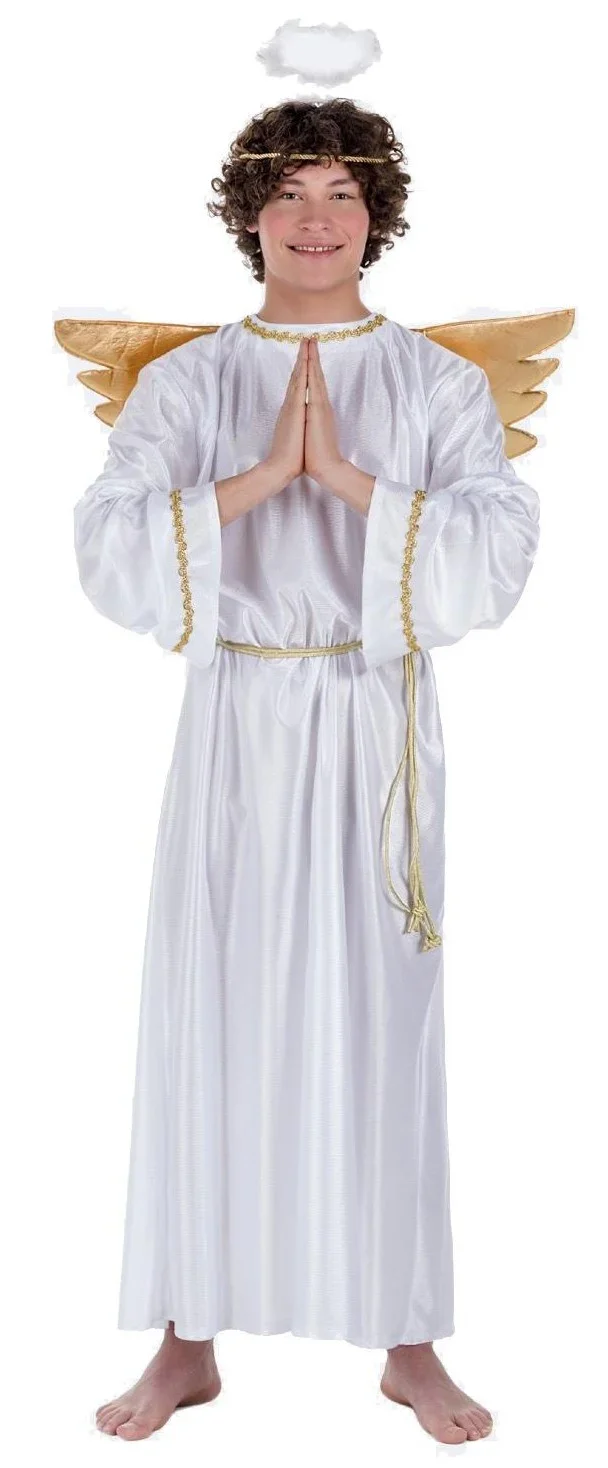 Disfraz de Ángel de Navidad para Adulto - Image 2