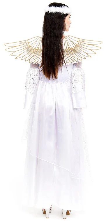 Disfraz de Ángel Navideño para Mujer - Image 2