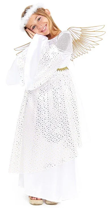 Disfraz de Angel Navideño para Niña - Image 3