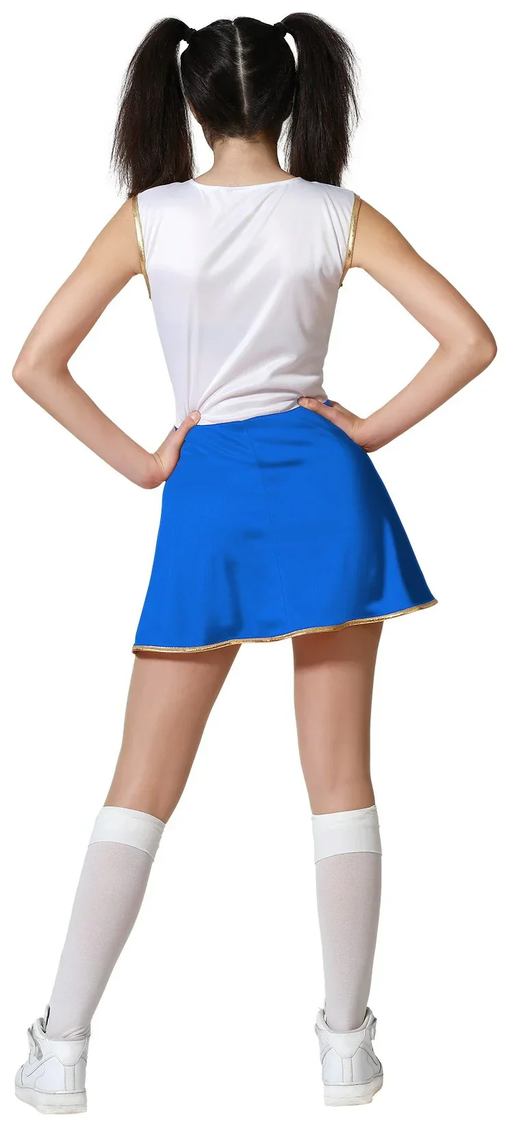 Disfraz de Animadora Azul para Adulto - Image 3