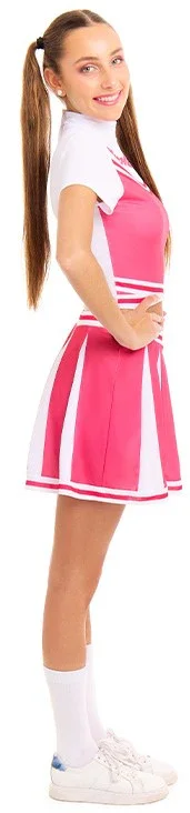 Disfraz de Animadora Rosa para Mujer - Image 3