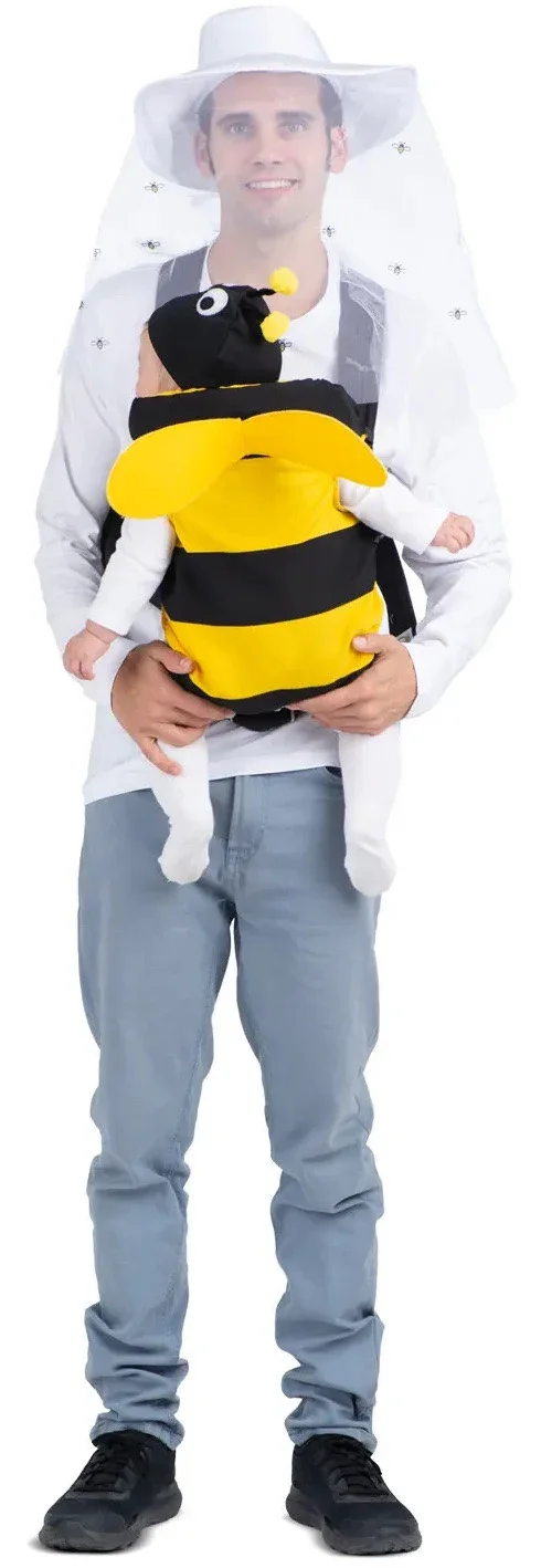 Disfraz de Apicultor con Abeja Cubremochila para Bebé y Adulto - Image 5