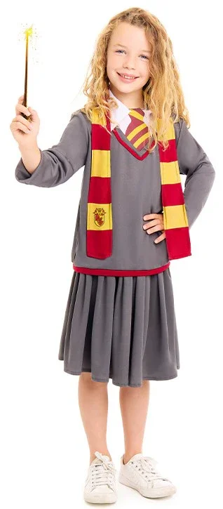 Disfraz de Aprendiz de Bruja Gryffindor para Niña