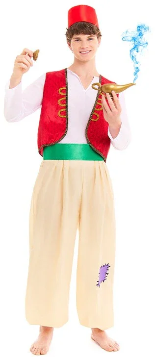 Disfraz de Árabe Aladino para Hombre