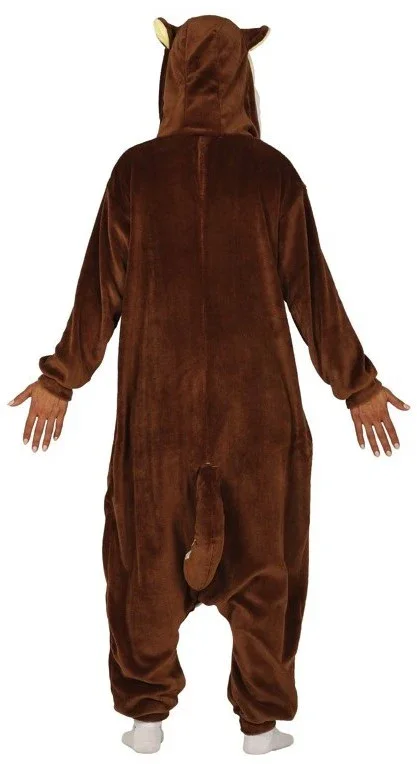 Disfraz de Ardilla Pijama de Peluche para Mujer - Image 2