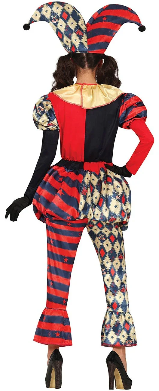 Disfraz de Arlequina Diabólica para Mujer - Image 2