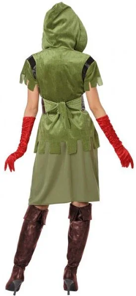 Disfraz de Arquera Medieval del Bosque para Mujer - Image 2