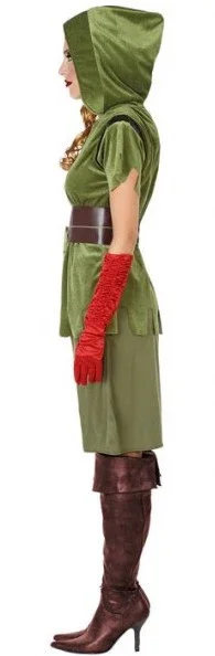 Disfraz de Arquera Medieval del Bosque para Mujer - Image 3