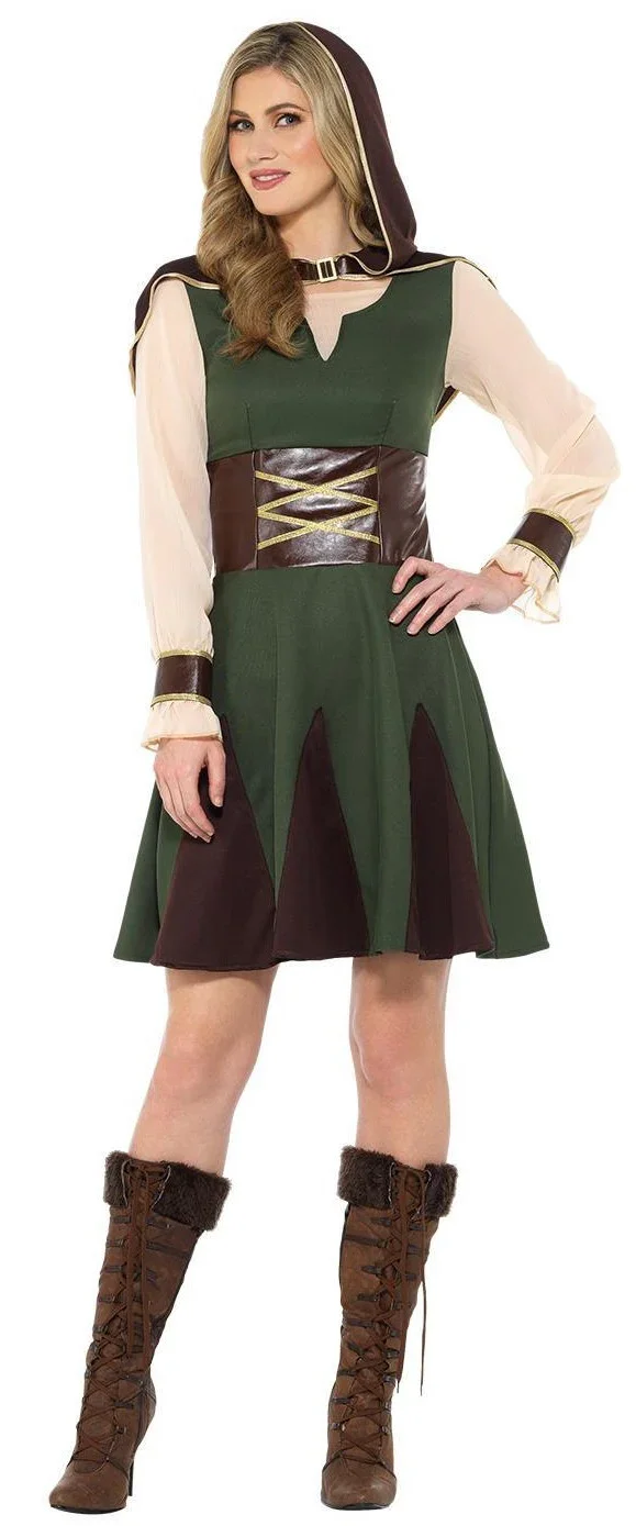 Disfraz de Arquera Robin Hood para Mujer - Image 3