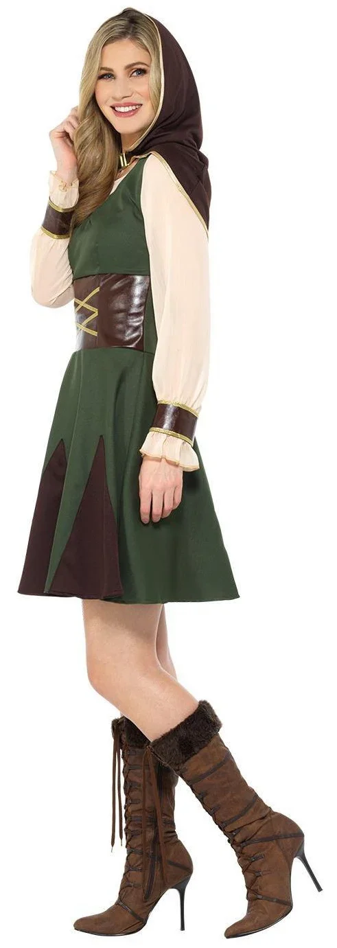 Disfraz de Arquera Robin Hood para Mujer - Image 4