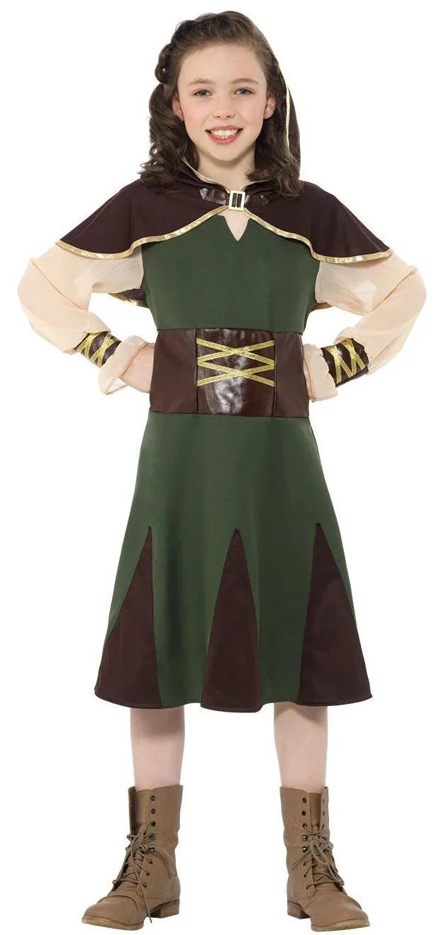 Disfraz de Arquera Robin Hood para Niña - Image 3