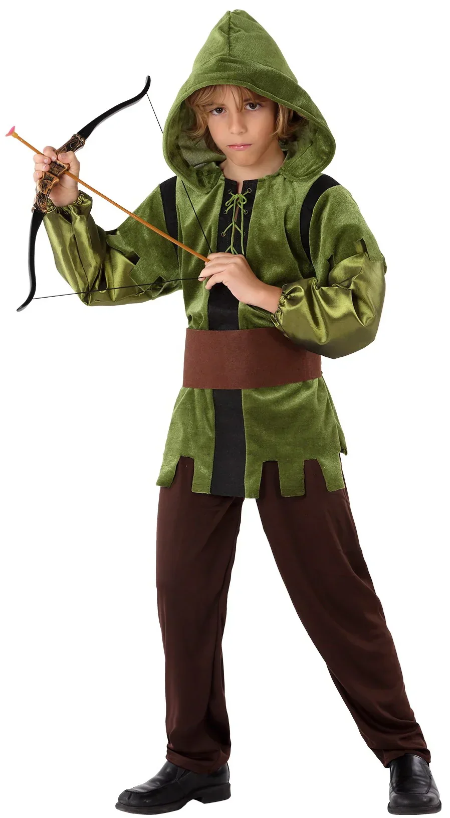 Disfraz de Arquero Medieval del Bosque para Niño