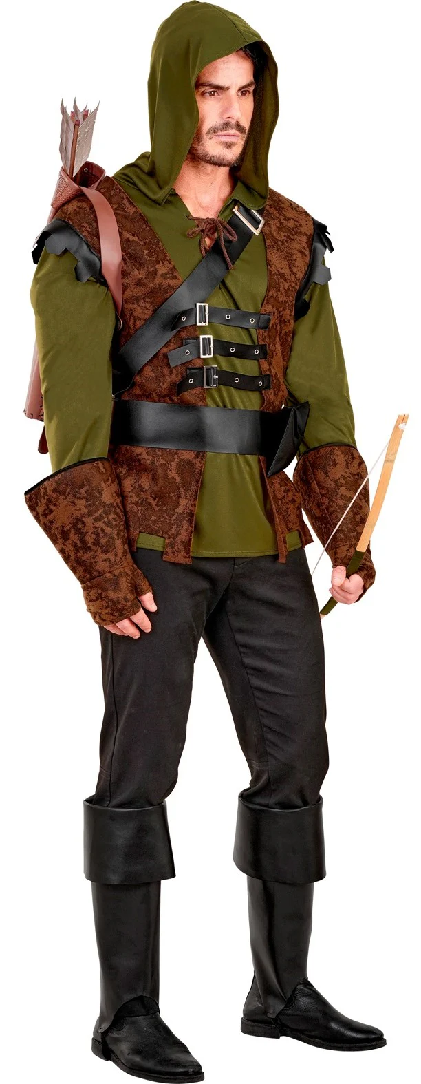 Disfraz de Arquero Robin Hood para Hombre - Image 3