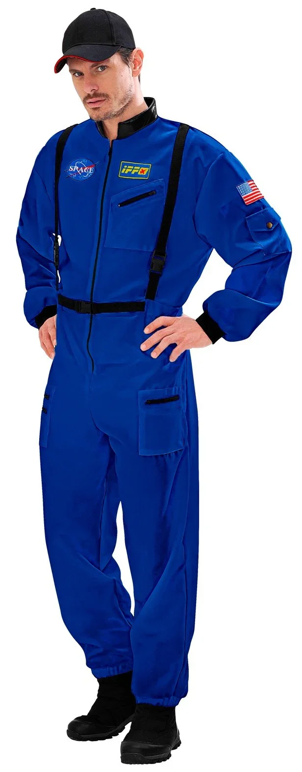 Disfraz de Astronauta Azul para Hombre - Image 3