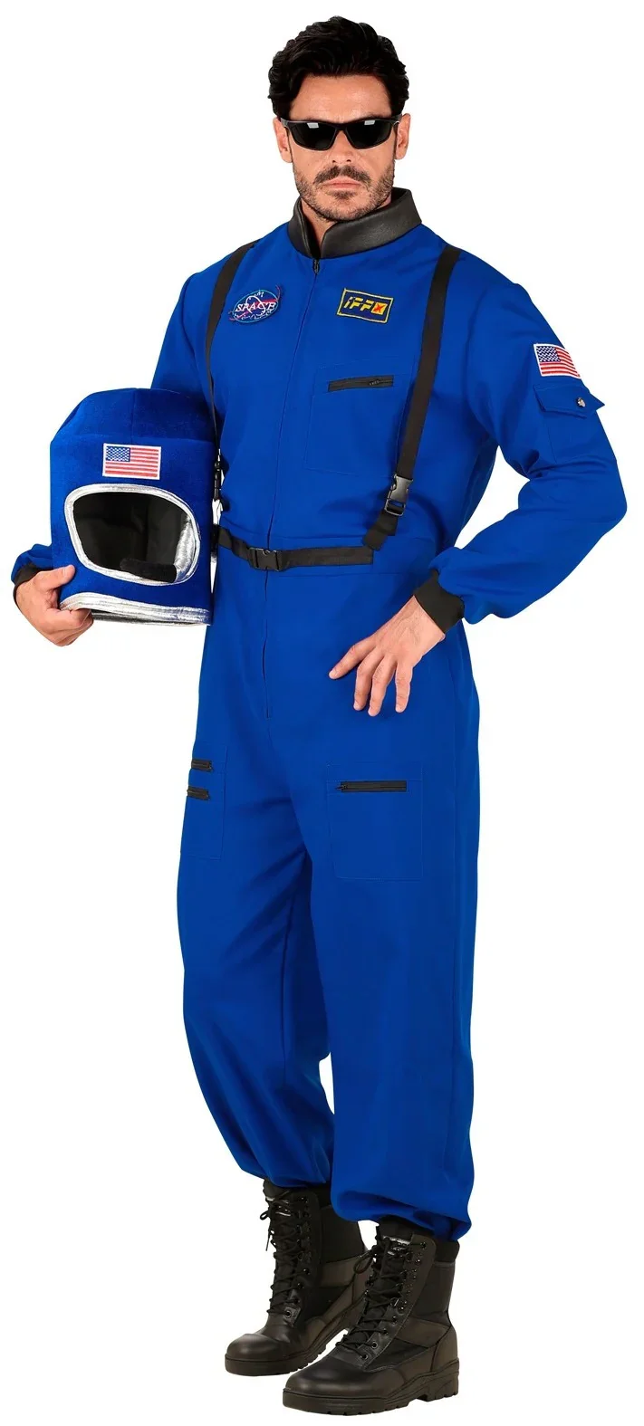 Disfraz de Astronauta Azul para Hombre - Image 4