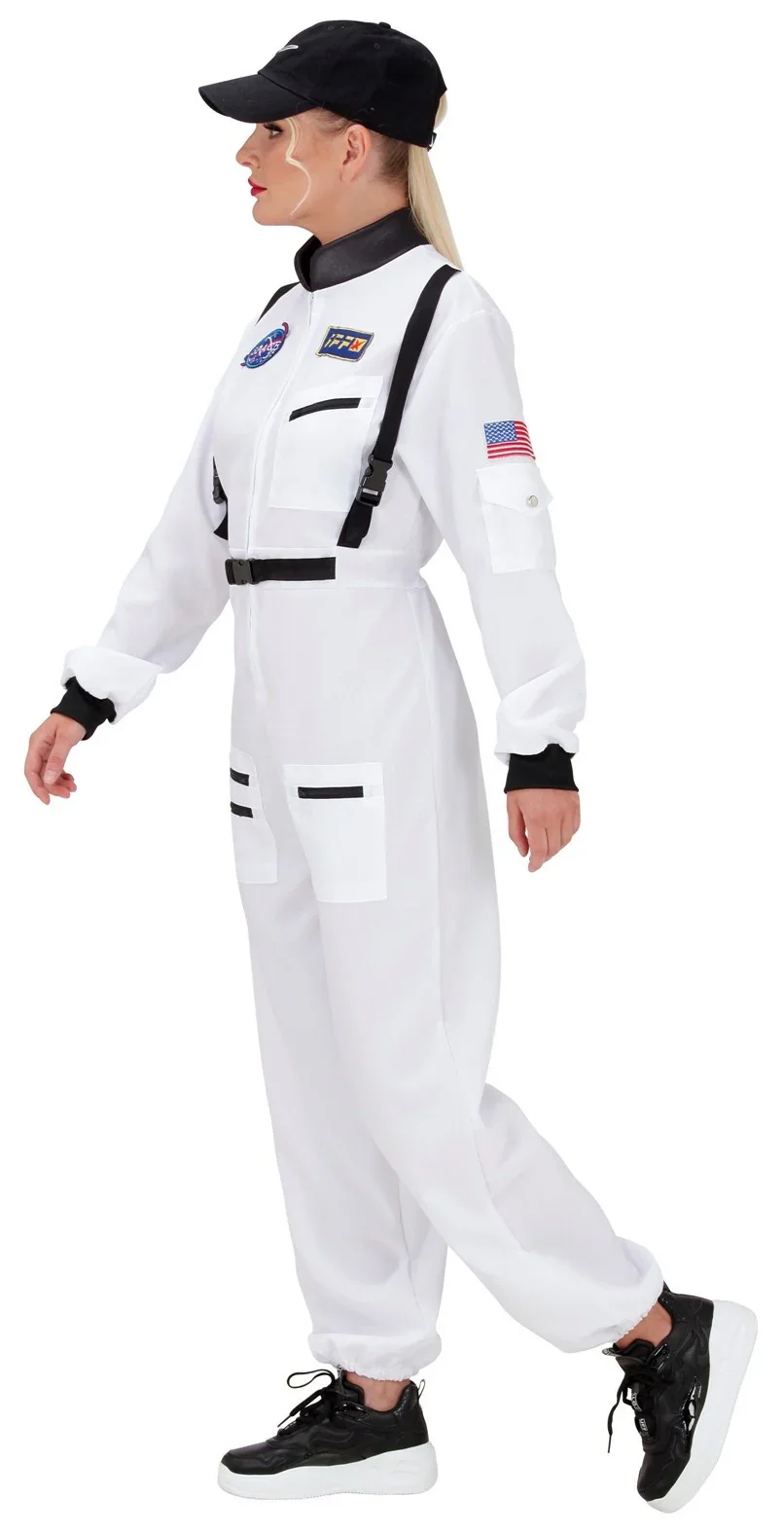 Disfraz de Astronauta Blanco para Mujer - Image 3