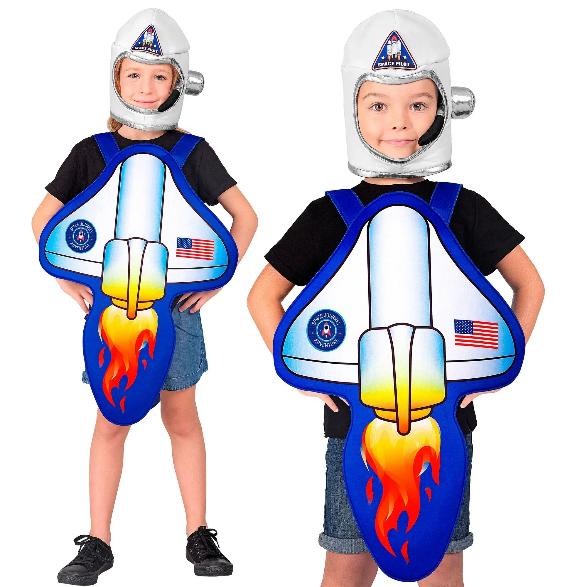 Disfraz de Astronauta con Nave Espacial Infantil