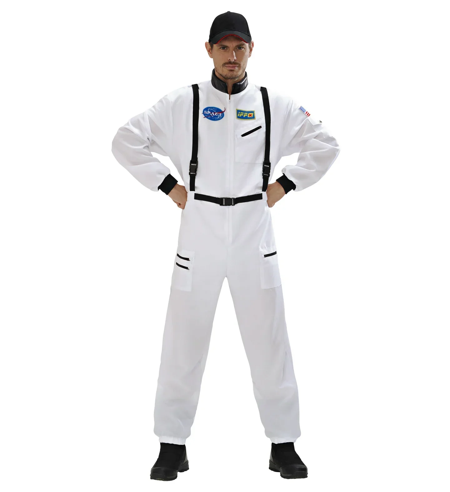 Disfraz de Astronauta Blanco para Hombre - Image 4