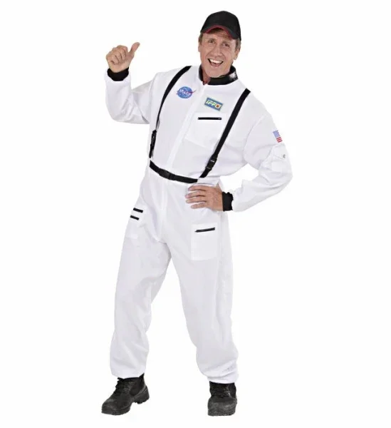 Disfraz de Astronauta Blanco para Hombre - Image 6