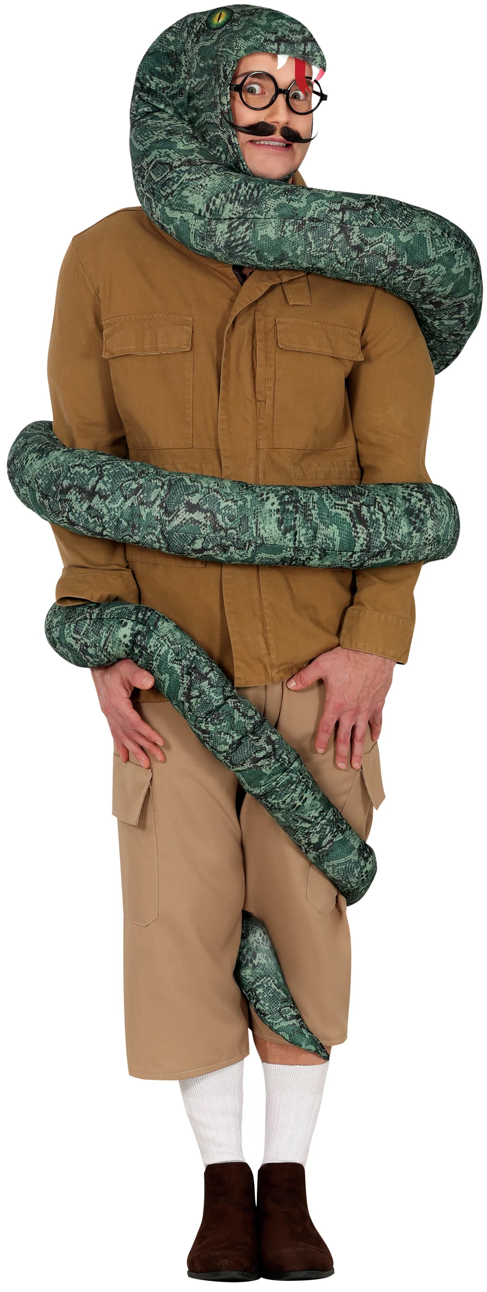 Disfraz de Ataque de Serpiente para Adulto