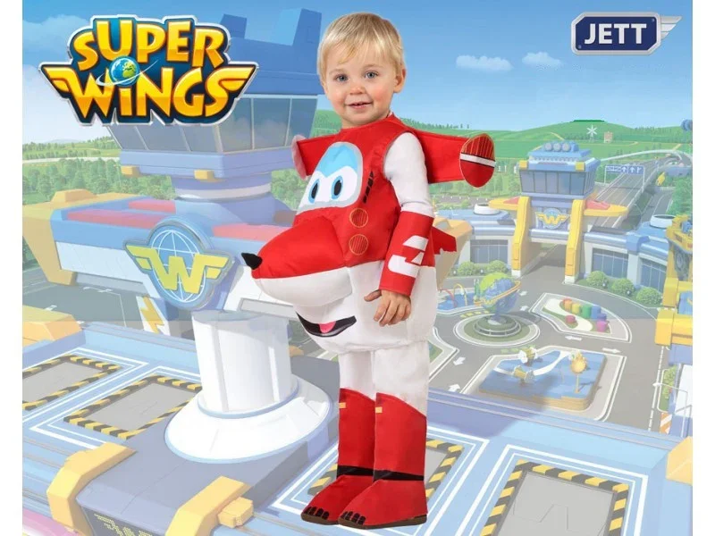 Disfraz de Avión Jett Super Wings Infantil - Image 2