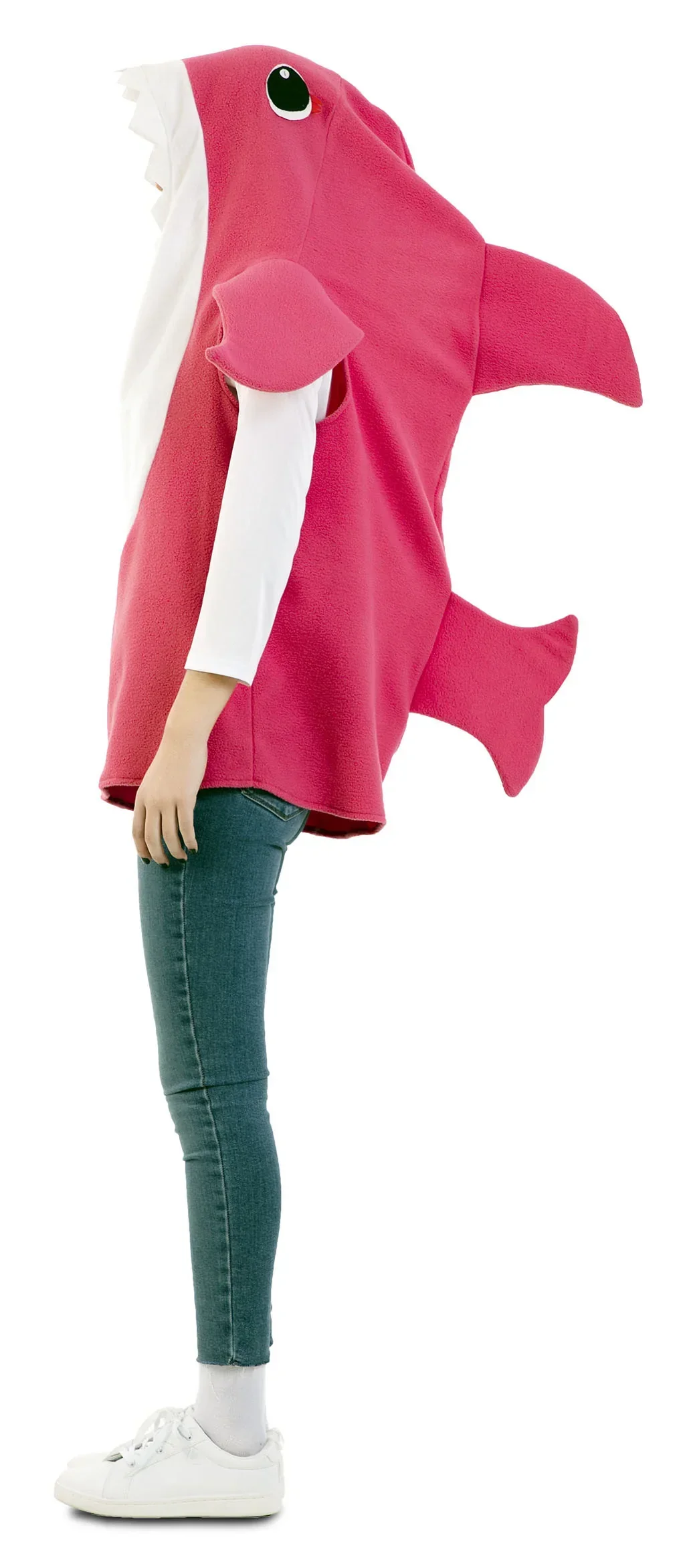 Disfraz de Baby Shark Rosa para Adulto - Image 3