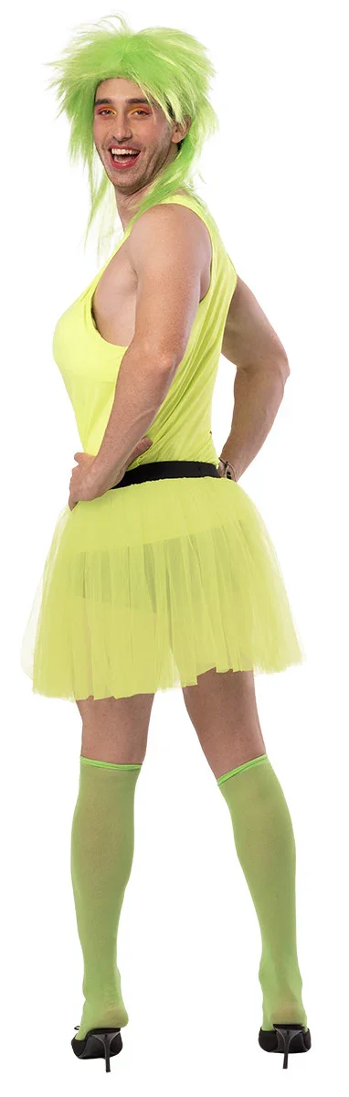 Disfraz de Bailaria Gogó Verde para Hombre - Image 4