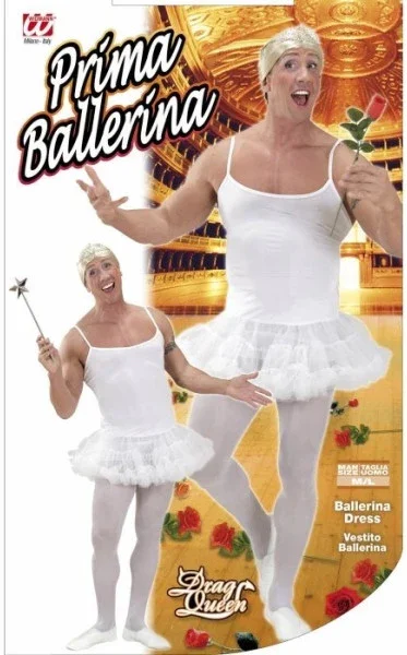 Disfraz de Bailarina de Ballet para Hombre - Image 4