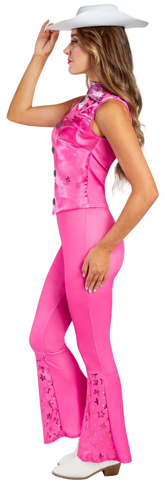 Disfraz de Barbie Cowgirl Rosa para Mujer - Image 3