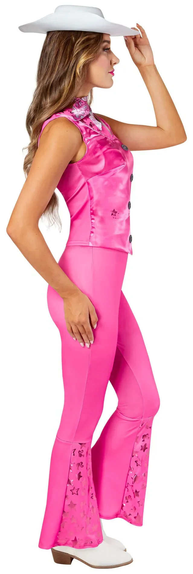 Disfraz de Barbie Cowgirl Rosa para Mujer - Image 4