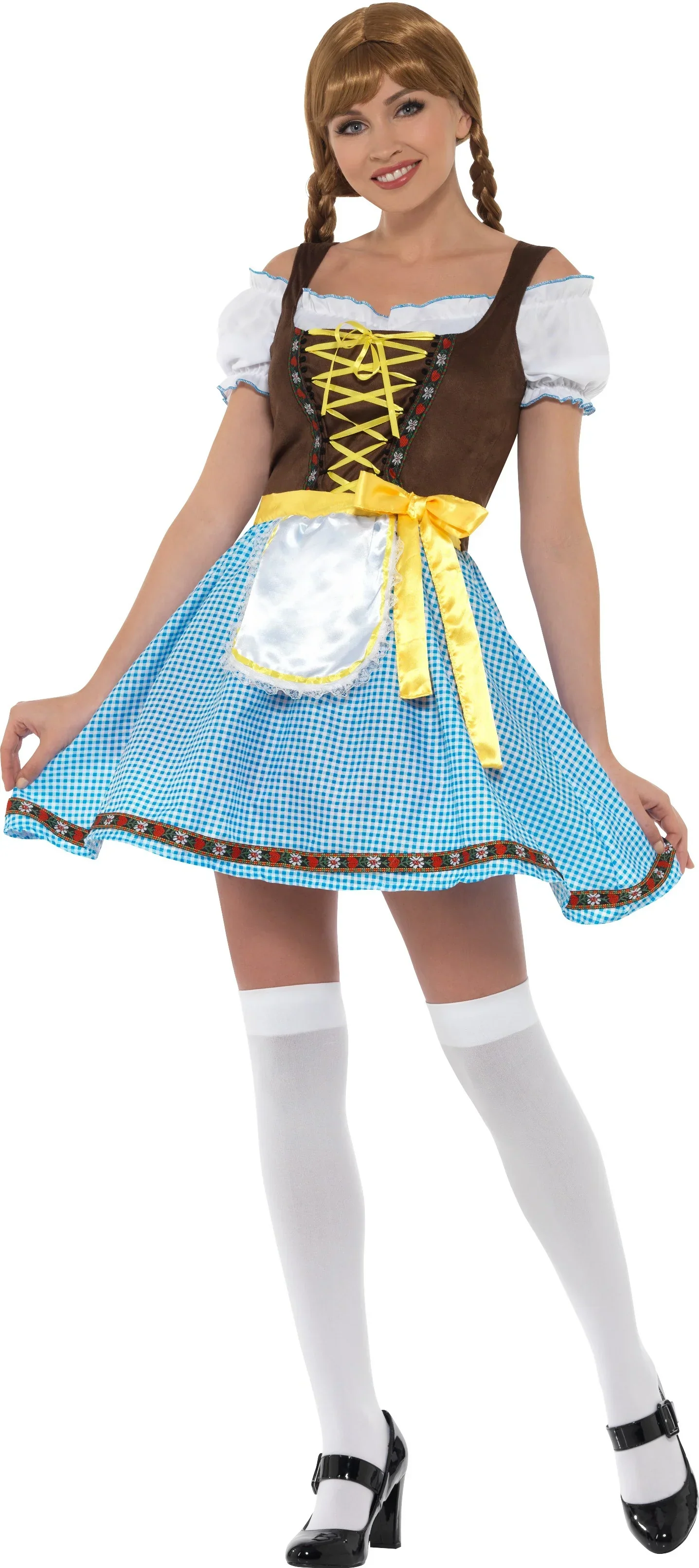 Disfraz de Bávara Azul para Mujer - Image 4