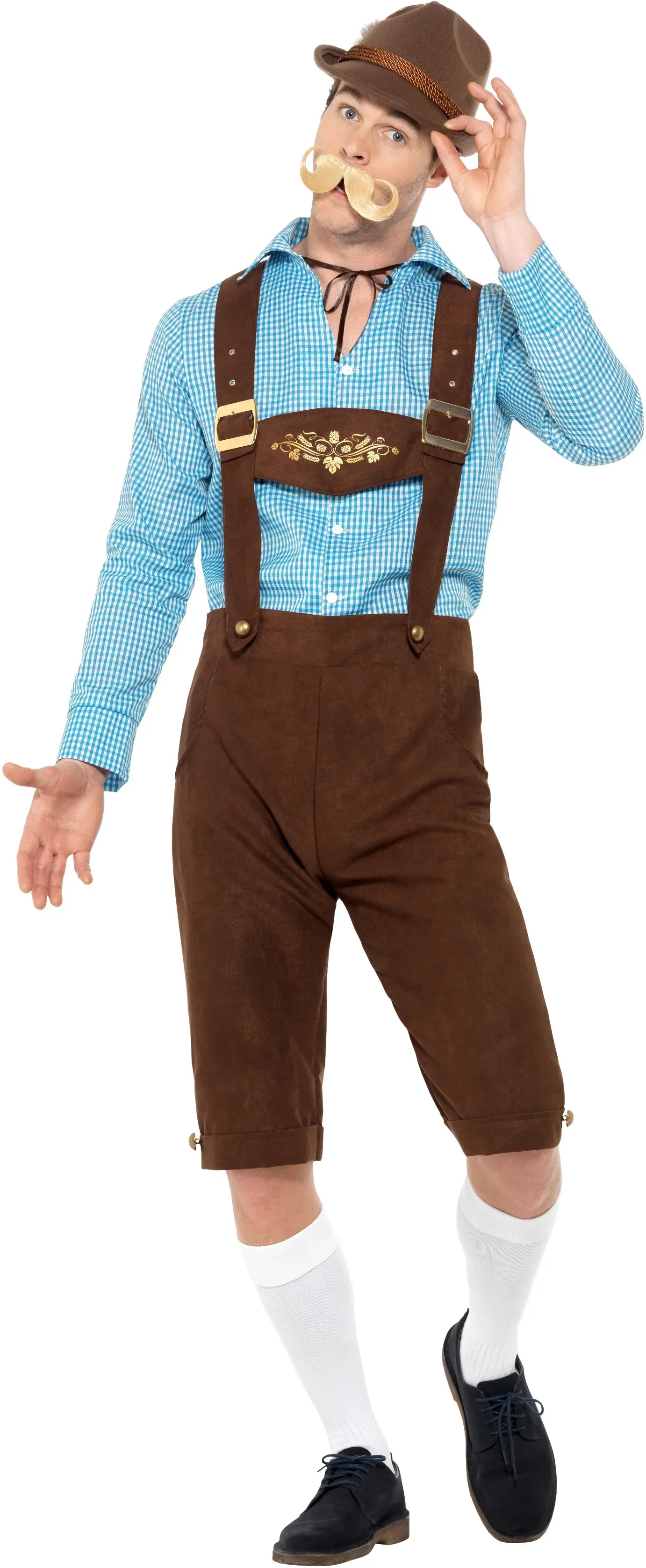 Disfraz de Bávaro Azul para Hombre - Image 2