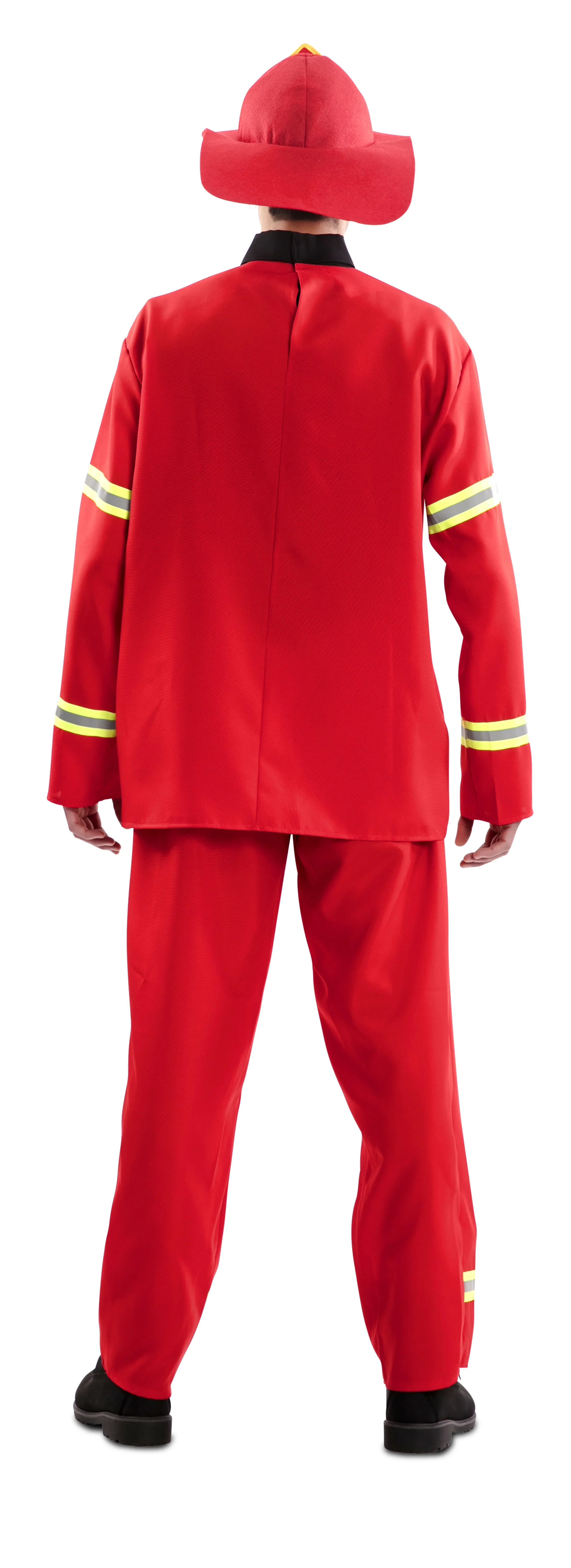 Disfraz de Bombero Rojo para Adulto - Image 2