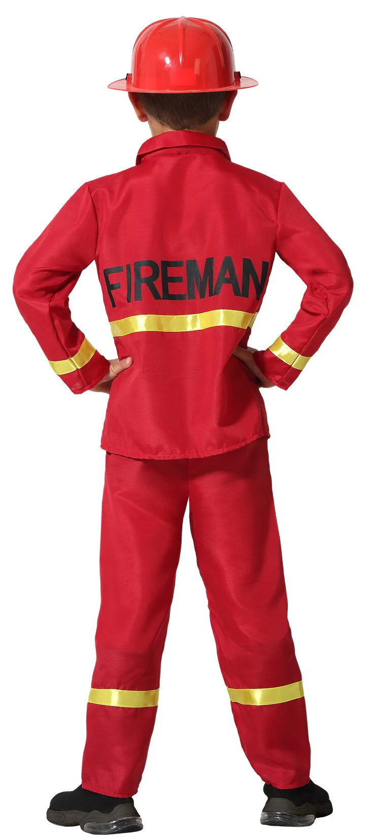 Disfraz de Bombero Rojo para Niño - Image 2