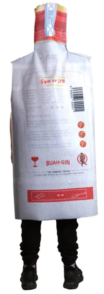 Disfraz de Botella de Ginebra para Adulto - Image 2