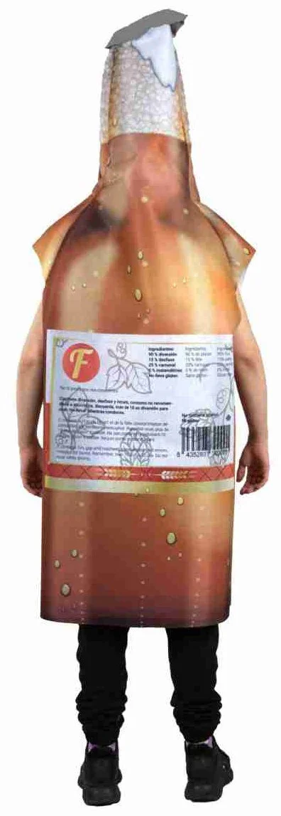 Disfraz de Botellín de Cerveza para Adulto - Image 2